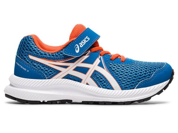 Asics Hardloopschoenen Kinderen, CONTEND Wit/Blauw - Asics Te Koop | B7308921-VU